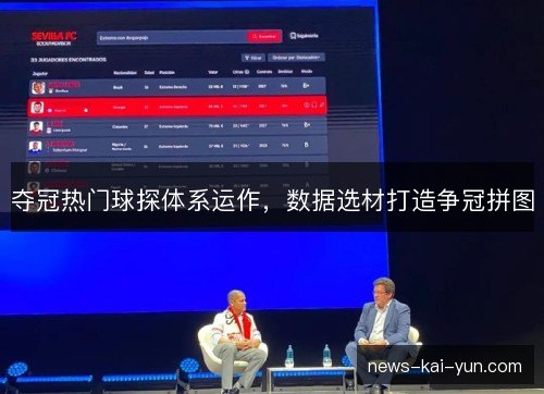 夺冠热门球探体系运作，数据选材打造争冠拼图